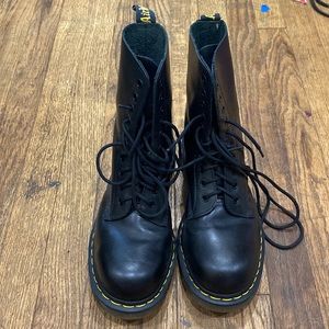 Dr. Martens. Size 8. Steel toes.